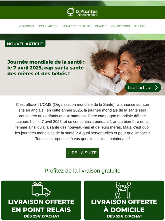 C’est la journée mondiale de la santé ! 🌏💚