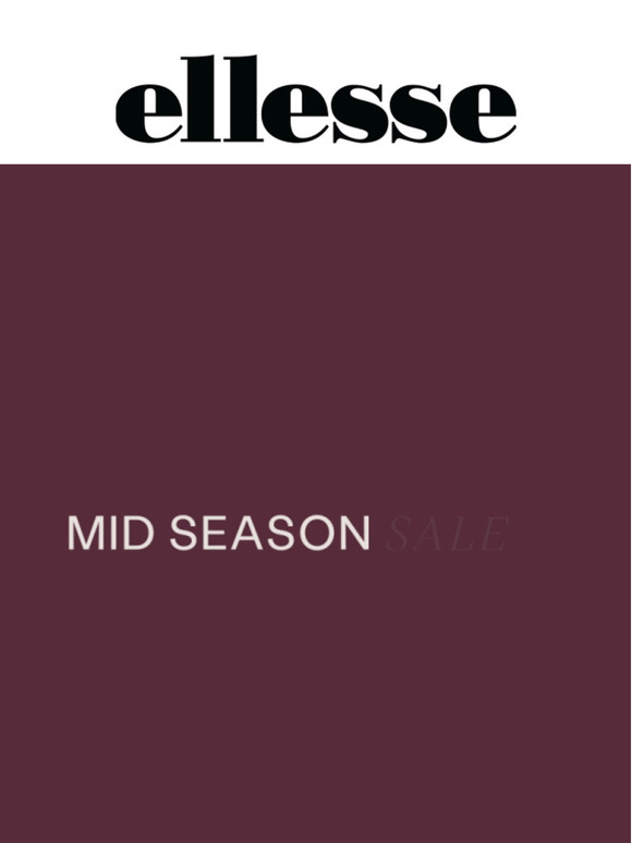 Up to 50% Off | Mid-Season Sale is now live