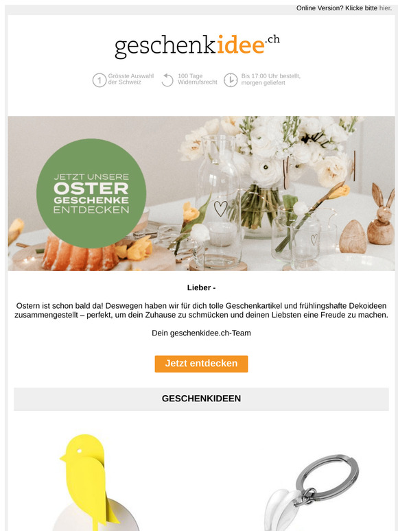 Ostern steht vor der Tür 🐰
