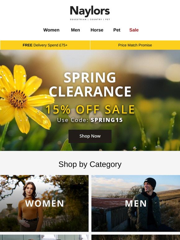 Have you shopped the Spring Clearance yet?