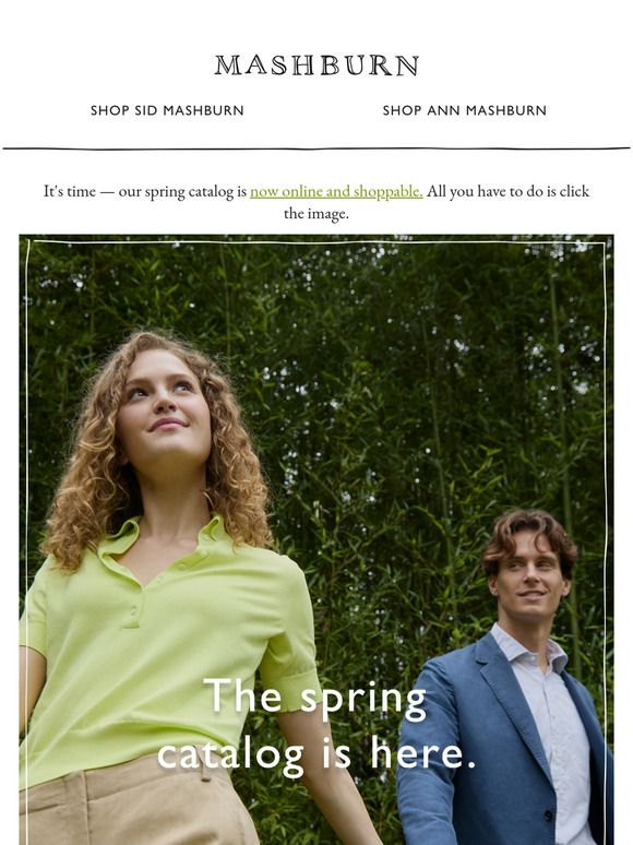 OUR BIGGEST SPRING CATALOG