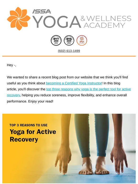 Why yoga is a game-changer for active recovery 😏