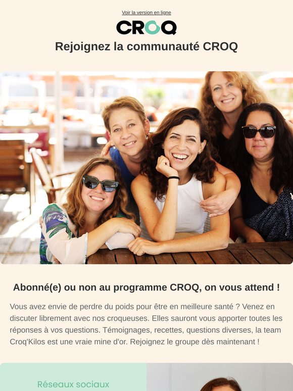 Découvrez le groupe d'entraide CROQ