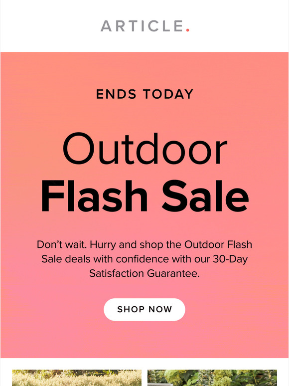 Last chance to save