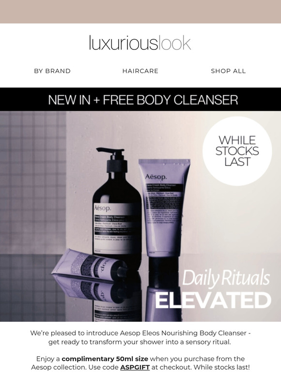Aesop’s New Arrival + A FREE Gift for You 🎁