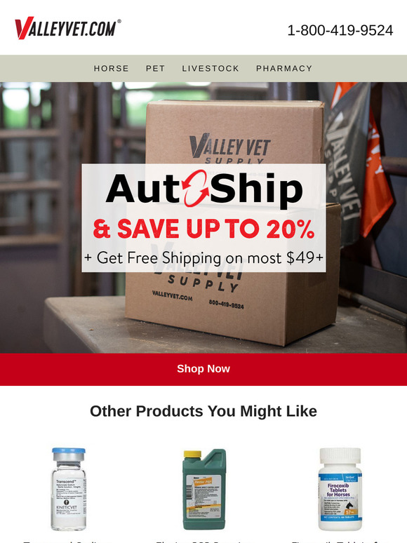 Auto-Ship & Save up to 20%