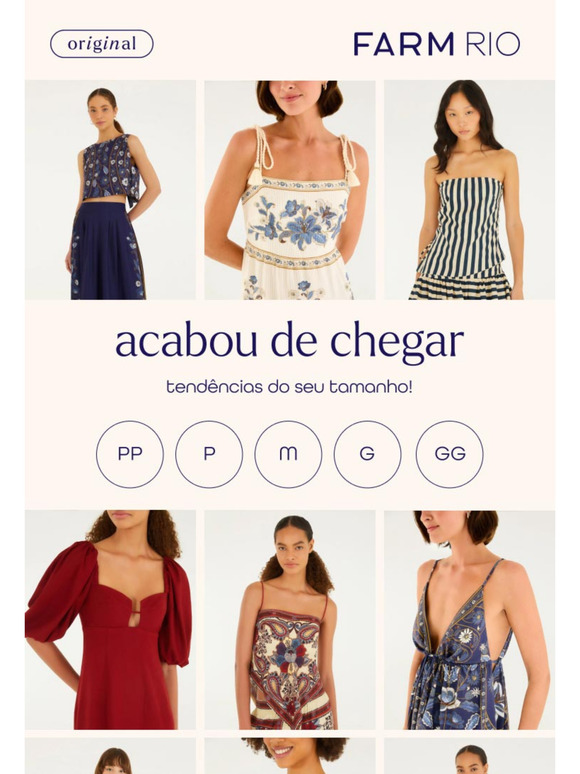 seu look, seu tamanho💖