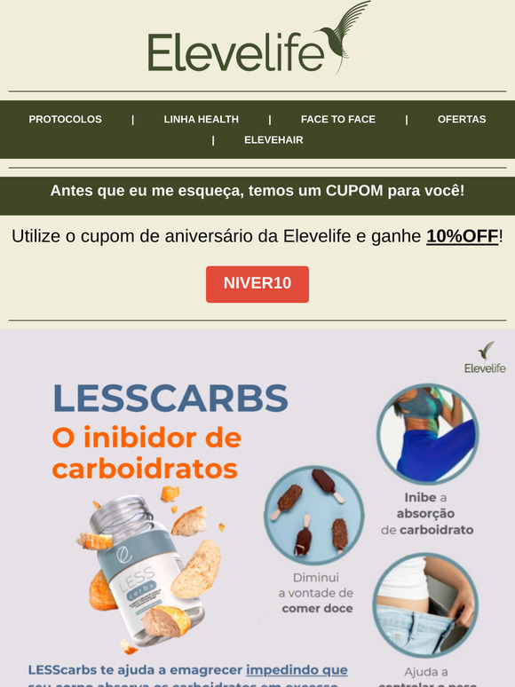 👀 Já conhece o truque para comer sem engordar? Bloqueio de carboidratos!