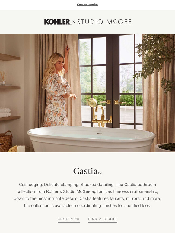 Castia by Kohler x Studio McGee
