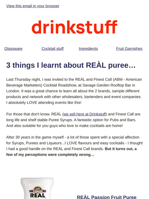 3 things I learnt about REÀL puree