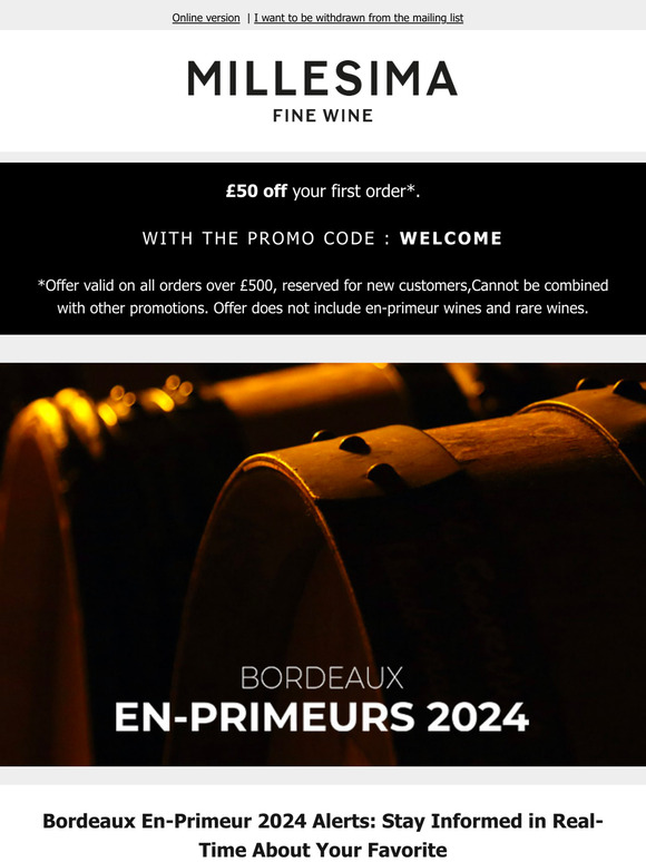 Bordeaux En-Primeur 2024 Alerts: Get Ready for the Next Campaign!