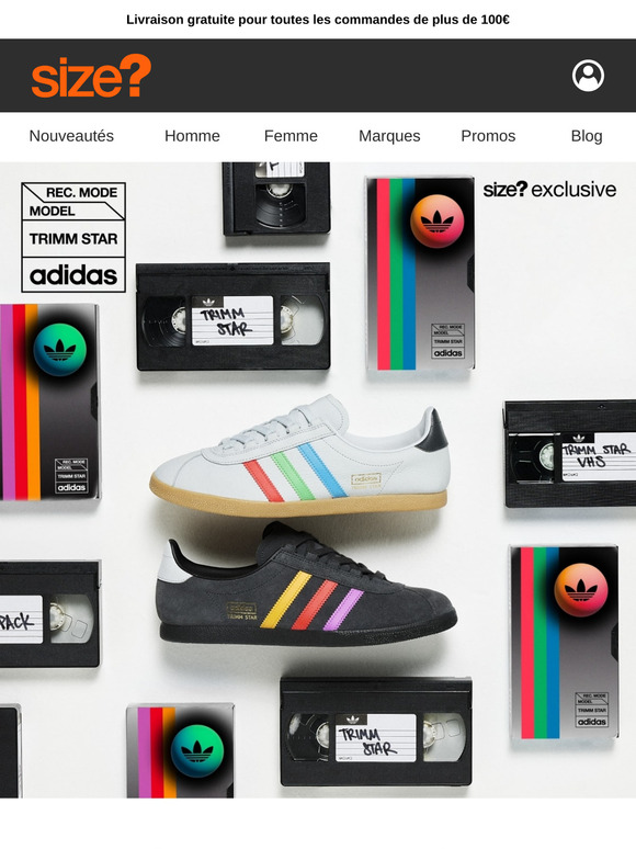 ADIDAS ET SIZE? FUSIONNENT À NOUVEAU