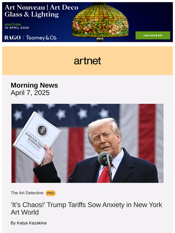 Trump’s Tariffs Sow Art World Chaos