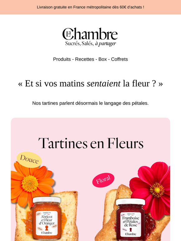 🌷 Une confiture qui sent bon le jardin ? Oui, ça existe.