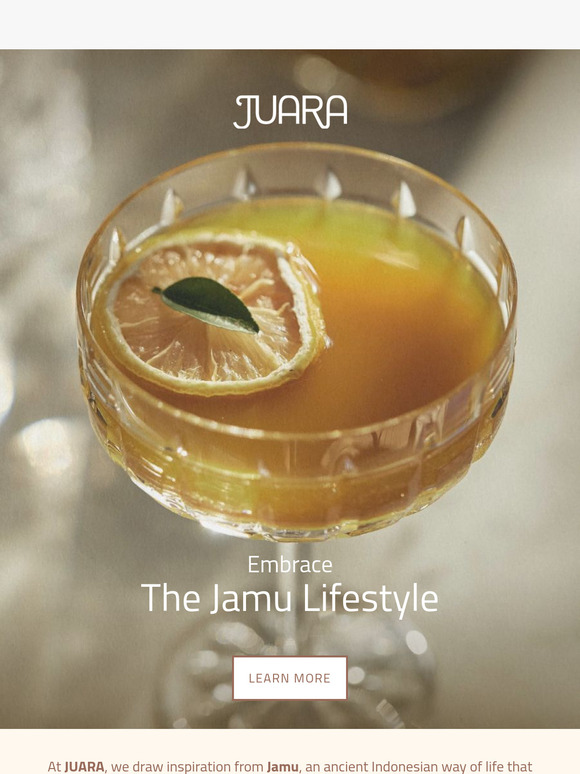 Embrace the Jamu Lifestyle 🌿