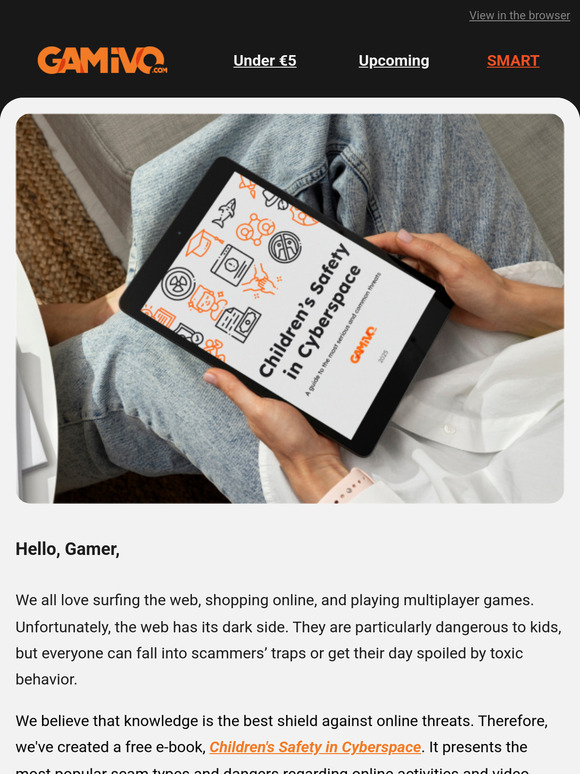 🛡️ Get a free e-book and surf safely through cyberspace 🏄