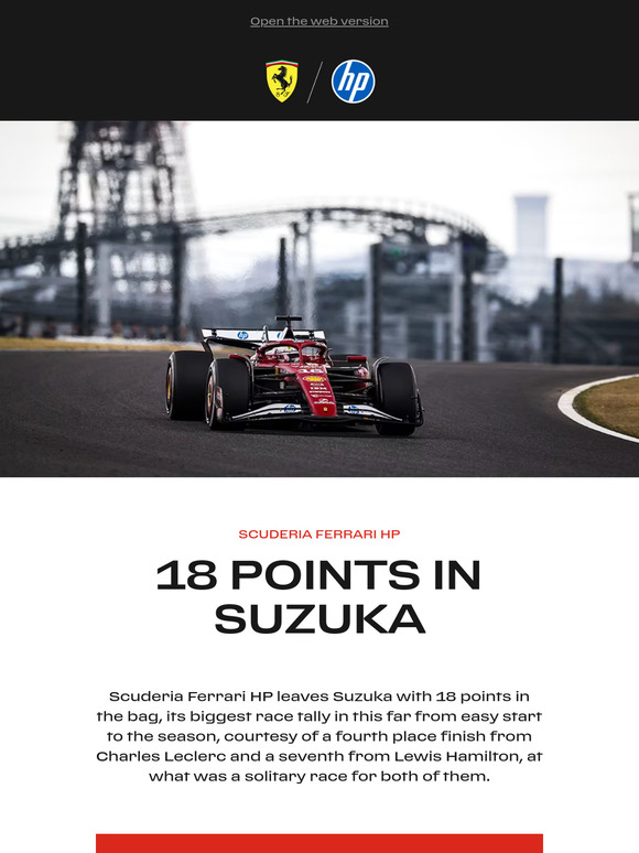 18 points in Suzuka