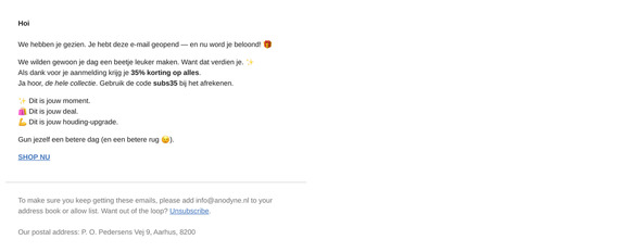 📬 Je hebt post… én een deal!
