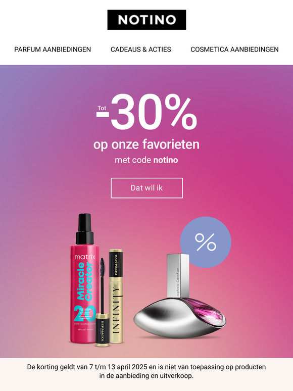 Tot 30% korting op populaire producten
