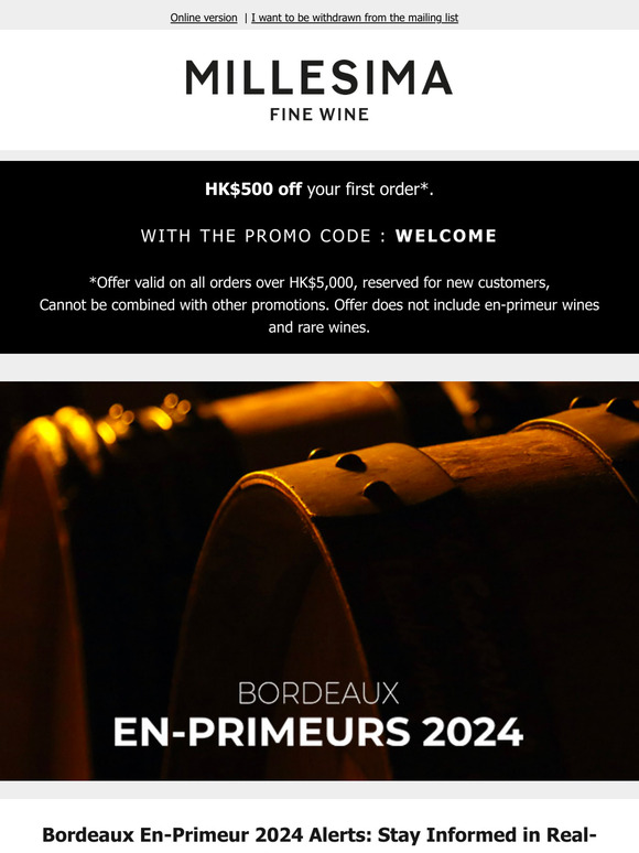 Bordeaux En-Primeur 2024 Alerts: Get Ready for the Next Campaign!