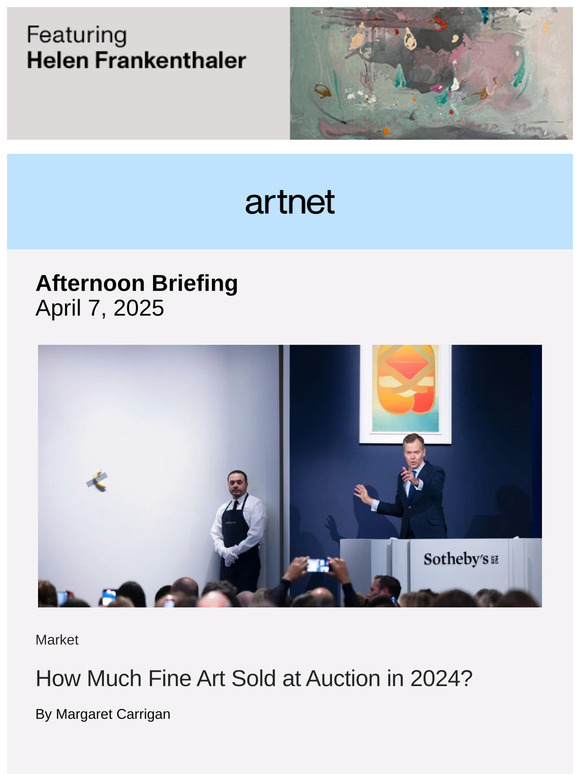 How Much Fine Art Sold at Auction in 2024?