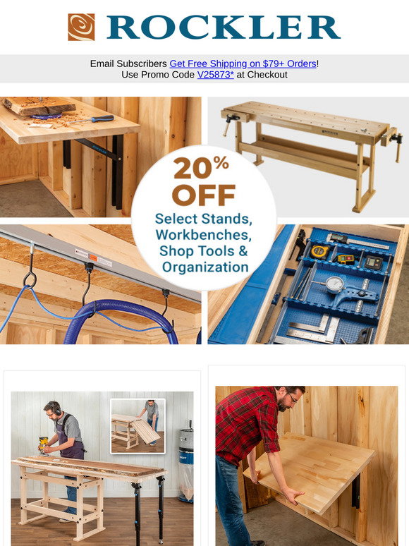Rockler Woodworking and Hardware: Smart Setups for Small Shops — Big ...