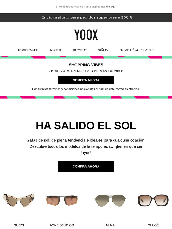 🕶️ Nunca más sin ellas >> Las gafas de sol que no puedes perderte