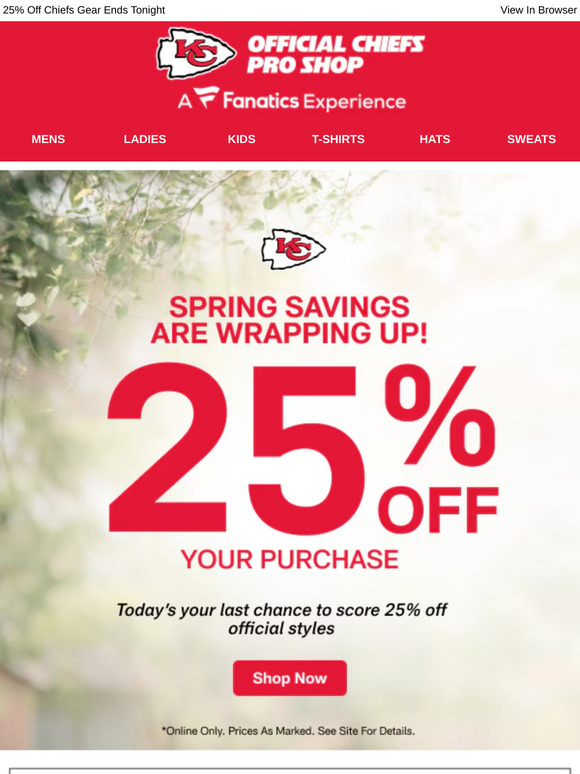 Final Day: Score 25% Off Before It's Too Late