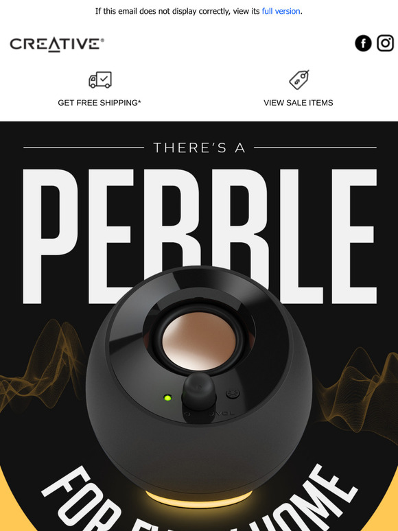 Choose the right Pebble speaker for your home!