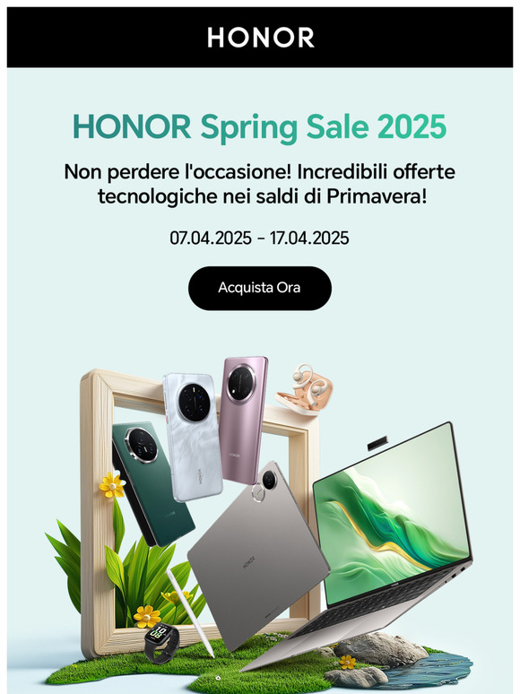 Non perdere l'occasione! Incredibili offerte tecnologiche nei saldi di Primavera!