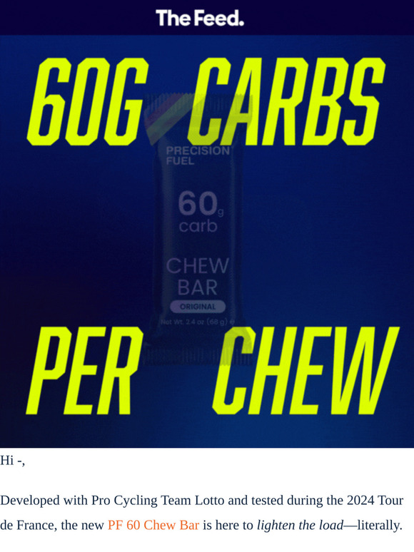 PF&H NEW 60g Chew is here and it is like rocket fuel.