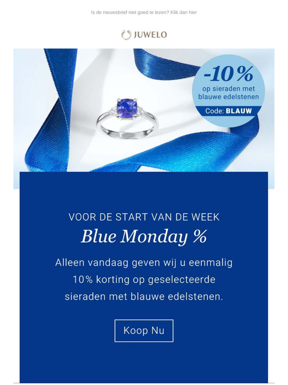 💎 Blauw, betoverend & vandaag afgeprijsd