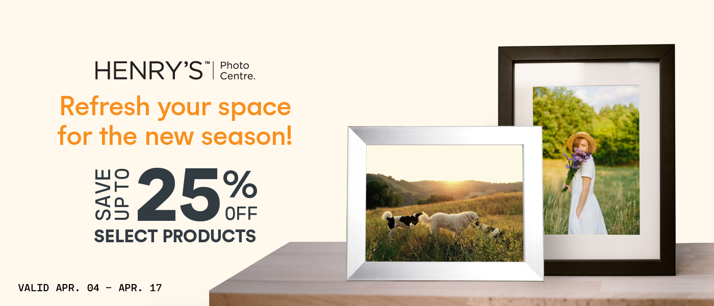 Henry's Photo Centre Spring Sale