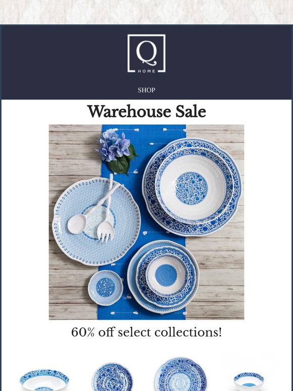 ☀️ Set your Spring table with 60% off ☀️