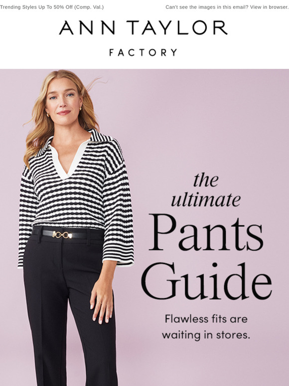 The Perfect Pant Fit Does Exist!