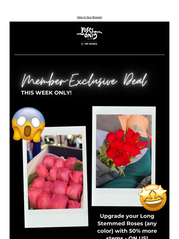 Make It Rain Roses