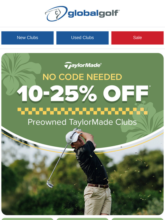 TaylorMade Savings Are In the Bag—Up to 25% Off!