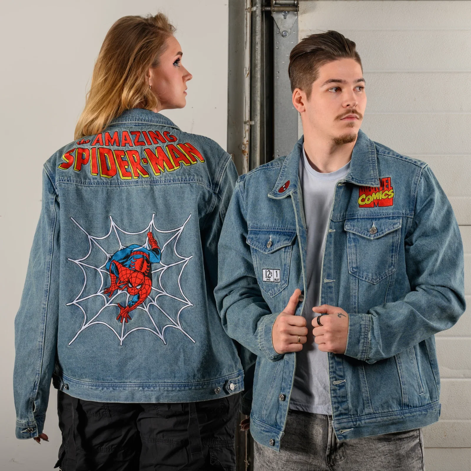 Image of Spider-Man Denim Jacket