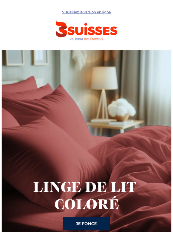 Linge de lit : des parures hautes en couleur