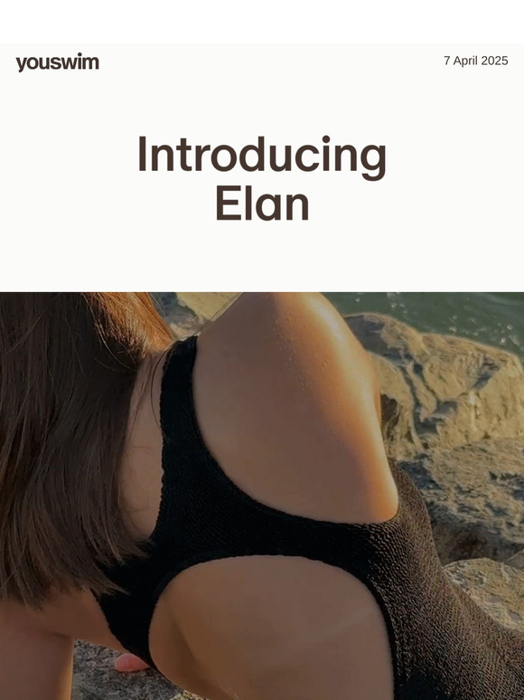 Meet Elan — our new racerback