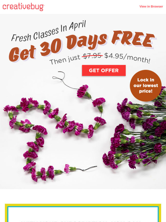 Join Now and Get 30 Days FREE