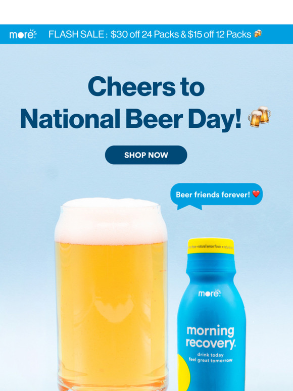 here’s $30 off so you can celebrate wisely 🍻