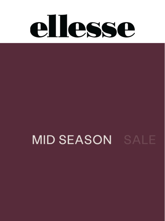 Up to 50% Off | Mid-Season Sale is now live