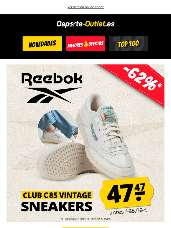Reebok CLUB C 85 VINTAGE Sneaker ¡sólo 47,47 €! 🔥👀