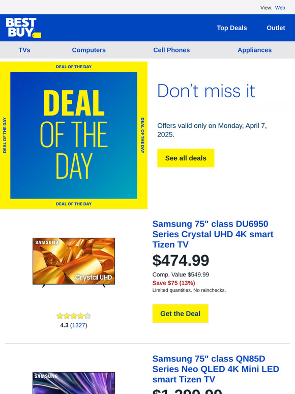 Upgrade your home theater with savings on select Samsung products