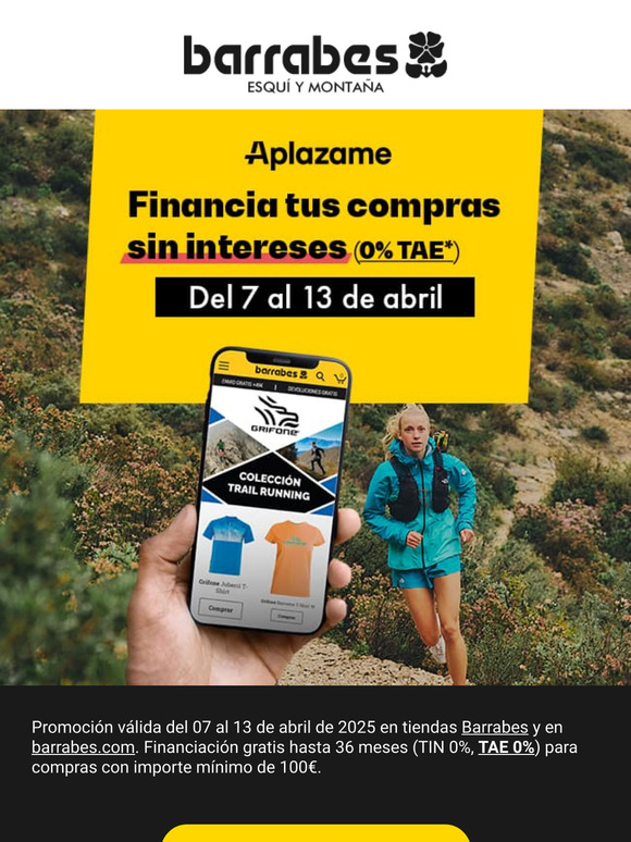 Aplaza tus pagos, no tus aventuras