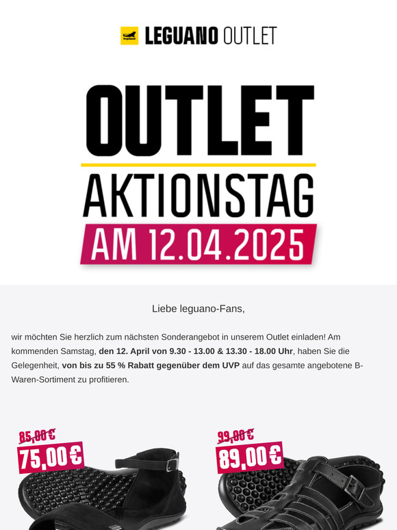 Am 12.04.2025  ist der nächste Aktionstag im Outlet Berlin