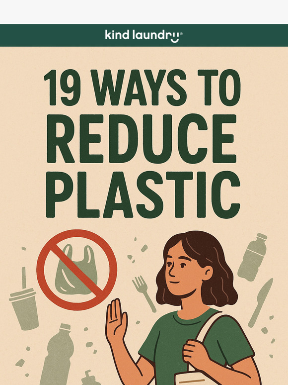 ✨ Tips To Reduce Plastic