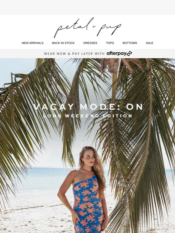 YOUR LONG WEEKEND WARDROBE