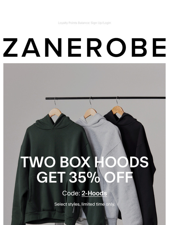 NEW BUNDLE: TWO BOX HOODS GET 35% OFF